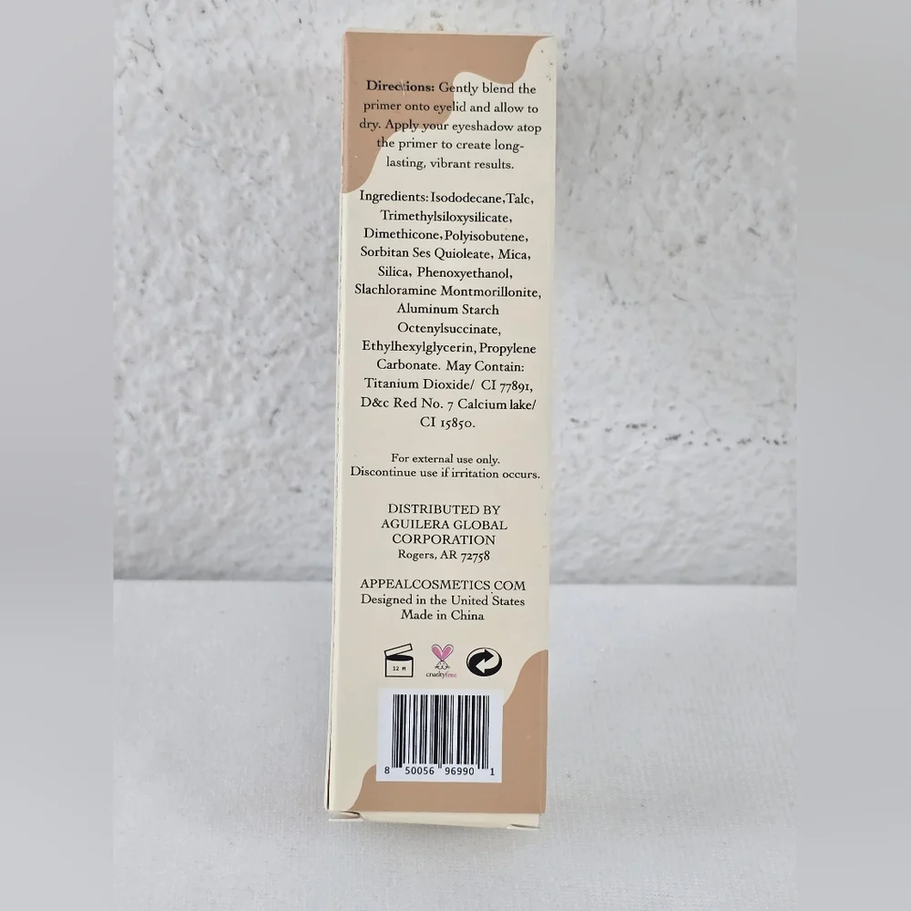NWT Appeal Hydrating Eyeshadow Primer